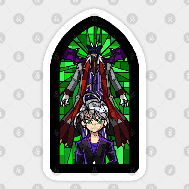 Digistained Glass Ryouma Sticker by NightGlimmer